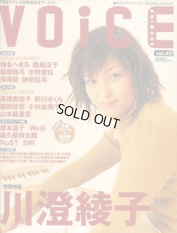 画像1: ボイス・アニメージュ Vol．40　（VOICE ANIMAGE）　2001年