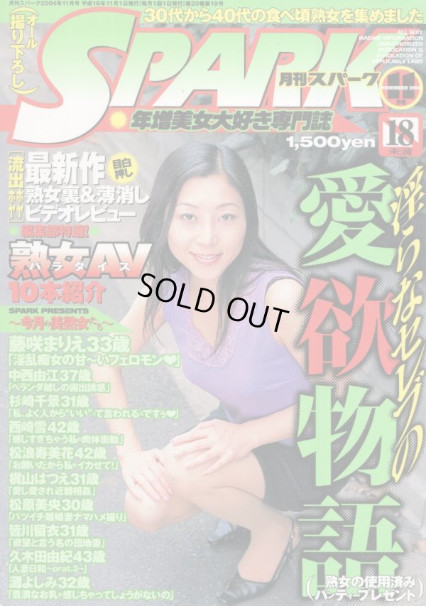 画像1: 人妻熟女スパーク 2004年11月号