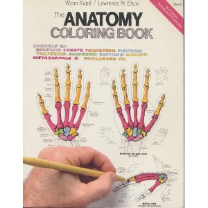 画像: The ANATOMY COLORING BOOK（２ｎｄ Edition　Revised ａｎｄ Expanded）　Wynn Kapit ／Lawrence M．Elson