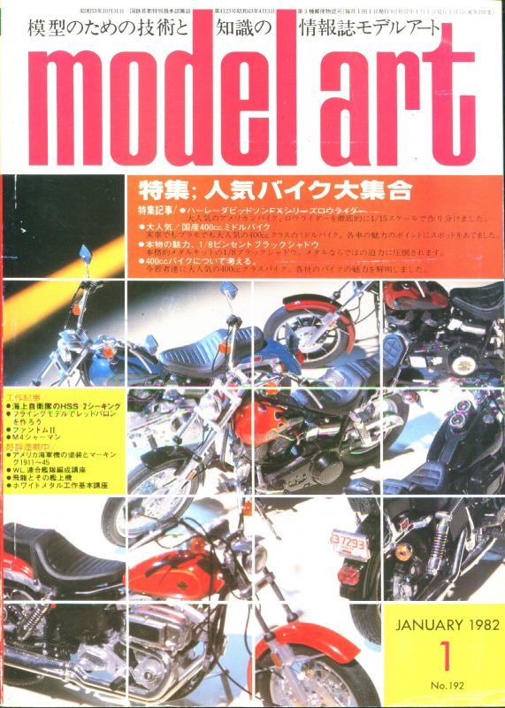 画像1: モデルアート MODEL ART 1982年1月号