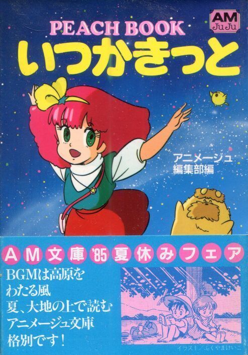 画像1: いつかきっと PEACH BOOK （魔法のプリンセス ミンキーモモ）　　アニメージュ文庫