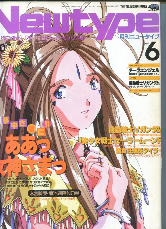 Newtype月刊ニュータイプ1993年6月号 アニメムック アニメ雑誌取扱古本屋 アニエッグ古書店