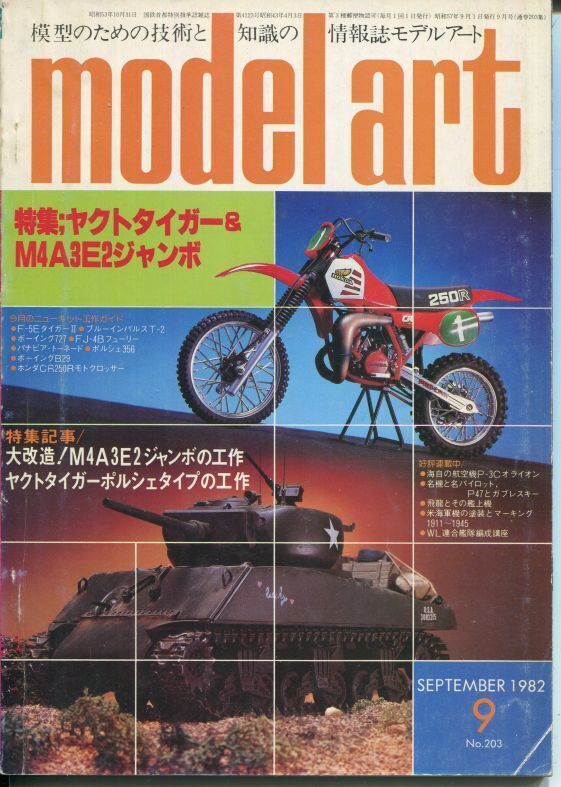 画像1: モデルアート MODEL ART 1982年9月号