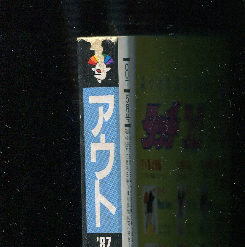 画像: 月刊アウト（OUT） 1987年5月号