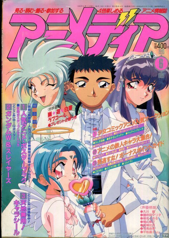 画像1: アニメディア　1995年6月号