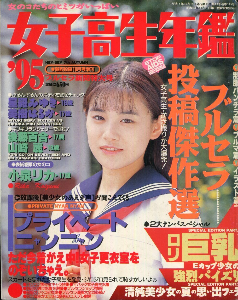 画像1: 女子高生年鑑 1995年版　秋